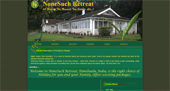 Desktop Screenshot of nonesuchretreat.com